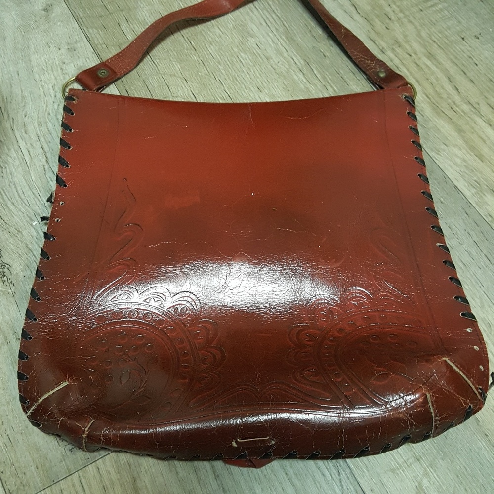 Vintage Tooled Bag - Picture 6 of 6